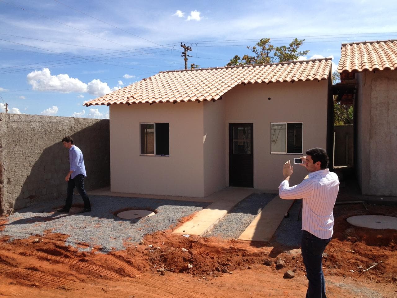 Equipe BP em obra